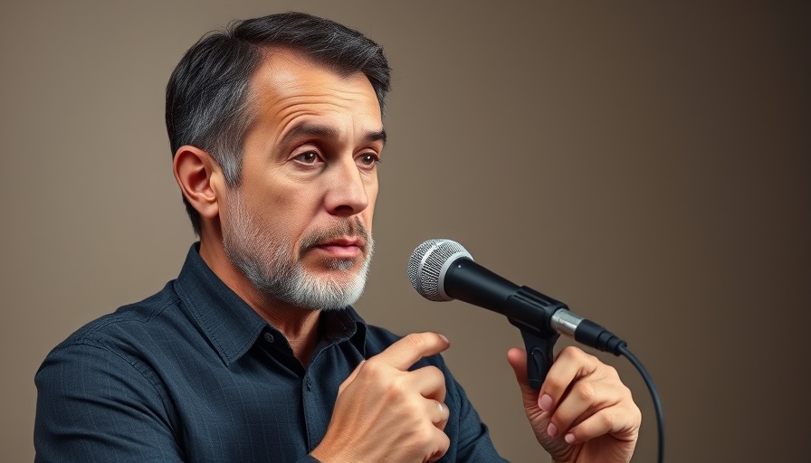 Middle-aged man discussing anti-aging food benefits of grass-fed liver.