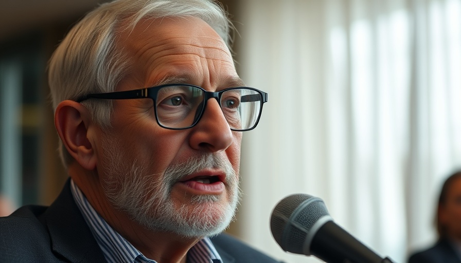 Older man discussing health topics related to causes of heart disease.