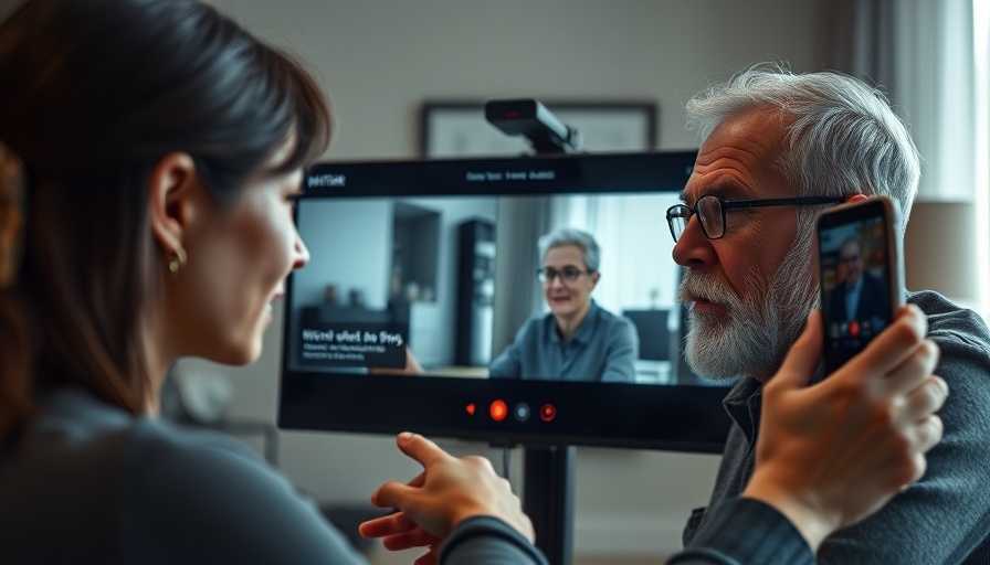 Rethinking Energy: Split-screen video call on 5th phase water topic.