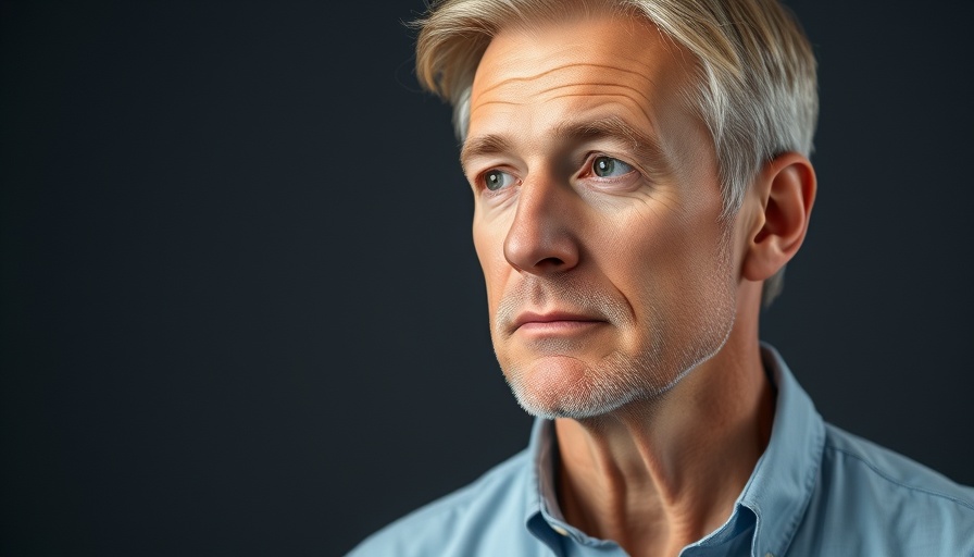 Middle-aged man discussing the most powerful antioxidant.