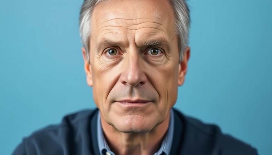 Middle-aged man discussing dangerous skincare ingredients to avoid.