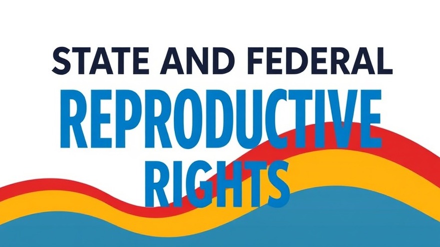 Infographic on state and federal reproductive rights highlighting health and wellness challenges.