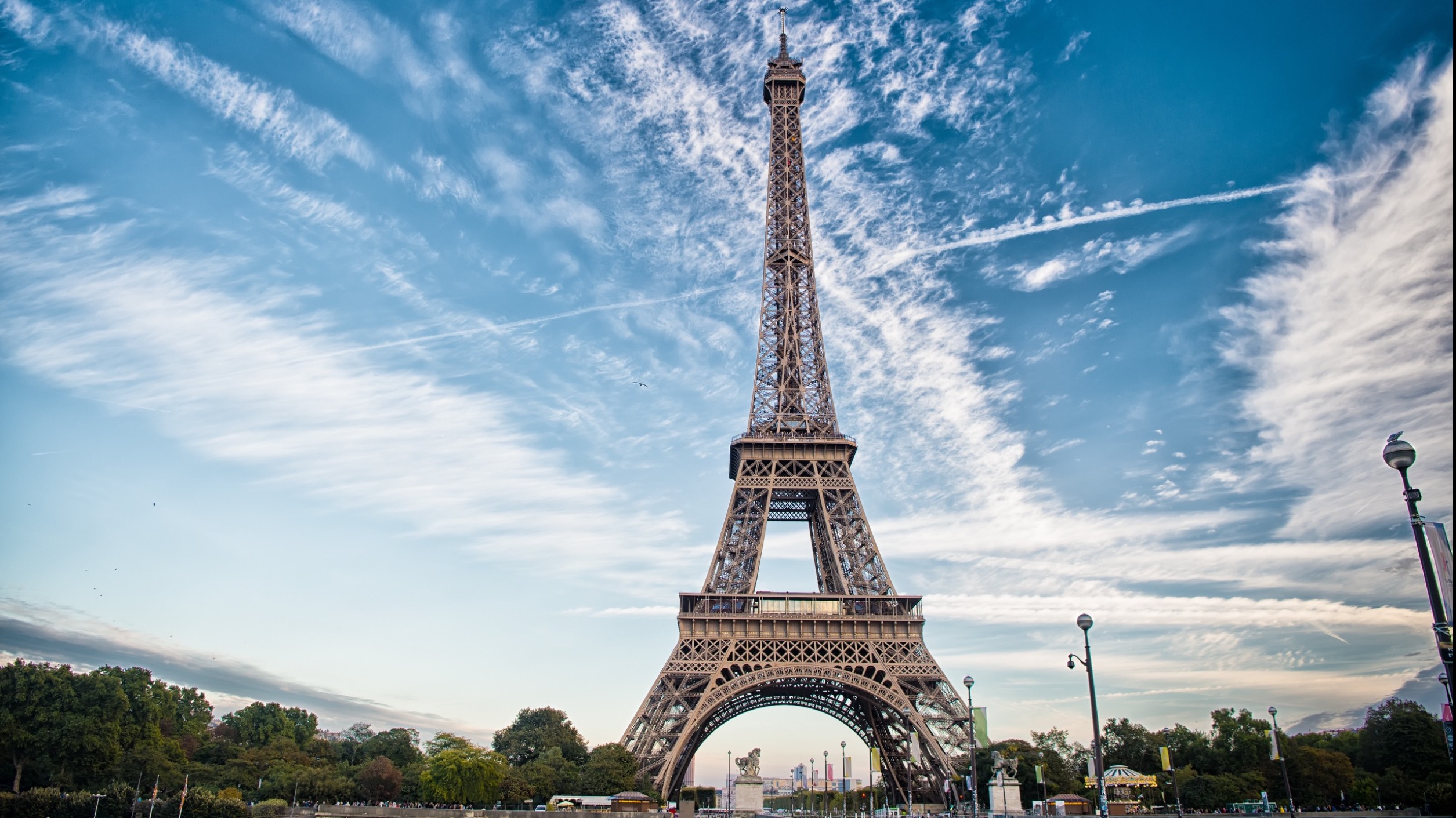 The Travel Agent can send you to the Eiffel Tower