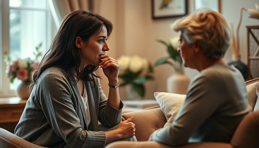 Therapist engaged in the therapy process in a cozy office.