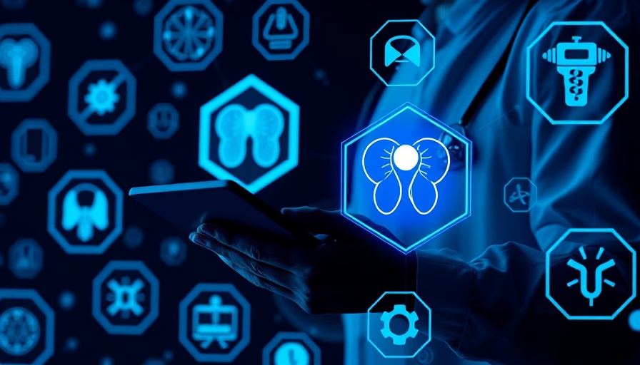 Futuristic prostate health illustration with medical icons for tailored hormone therapy prostate cancer.