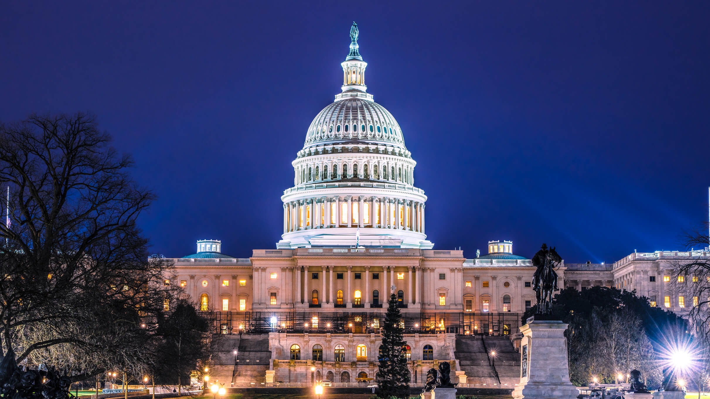Capitol building where they vote on the health coverage bill