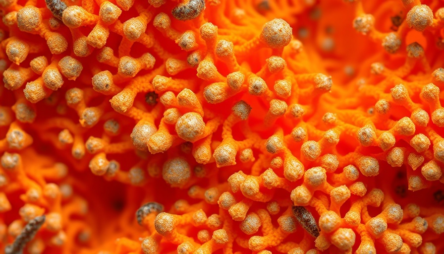 Microscopic view depicting triazole-resistant fungal infections.
