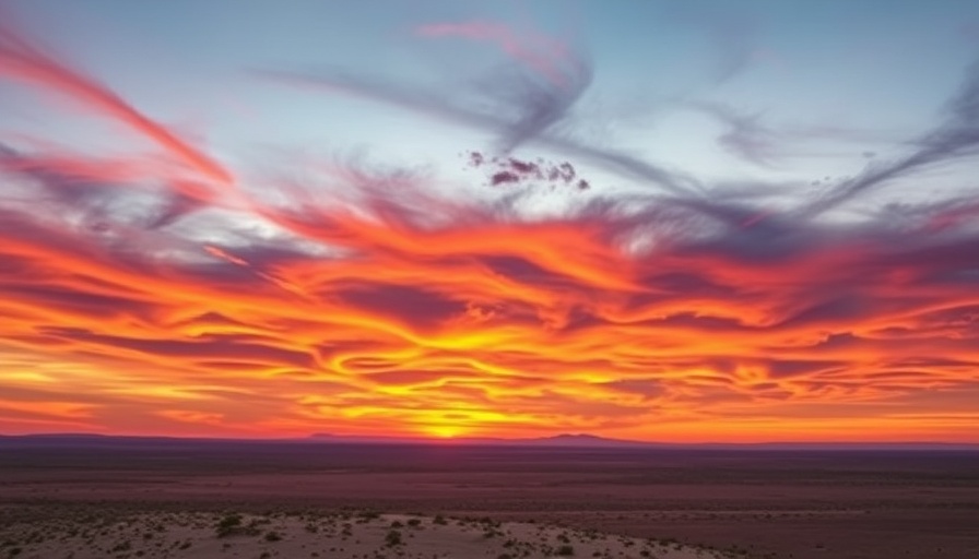 Peaceful sunset over desert symbolizing addiction treatment barriers.