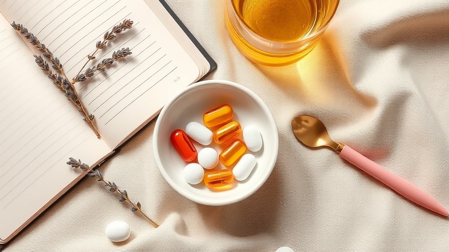 Stylish vitamin capsules in a bowl for brain health and cognitive function.