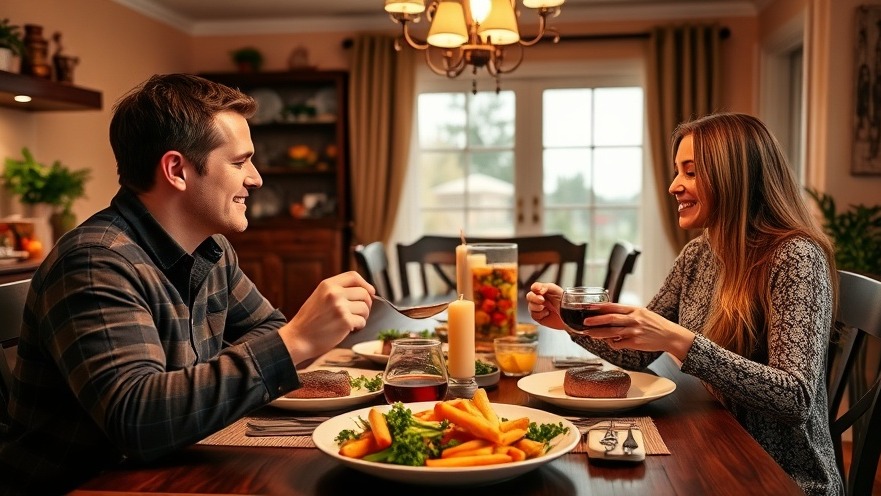 Couple enjoying healthy meals, embracing intermittent fasting benefits at home
