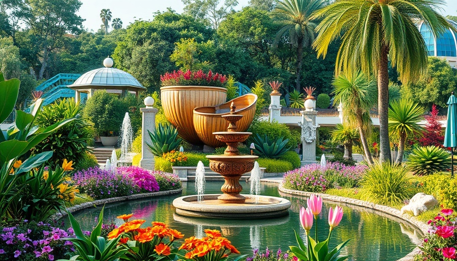 Must-Visit Botanical Gardens: Diverse flora, tranquil scenes, vibrant.