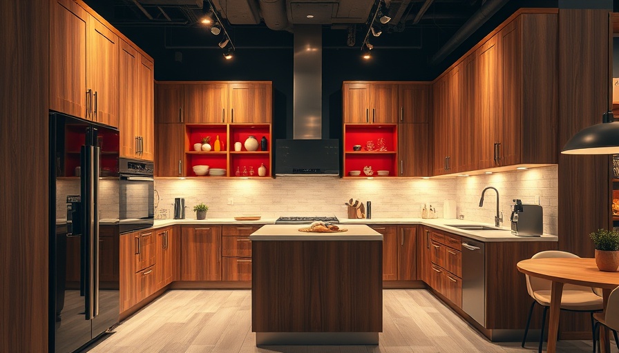 Elegant kitchen display in showroom for home remodeling service near me