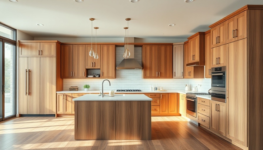 Modern kitchen highlighting benefits of custom cabinets
