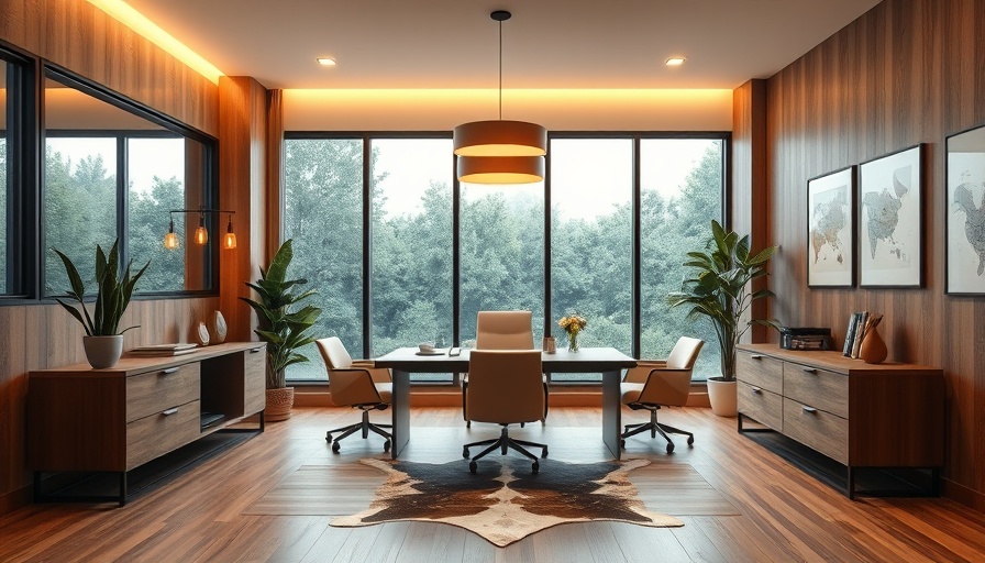 Modern office interior, showcasing top-notch home remodeling service activities.