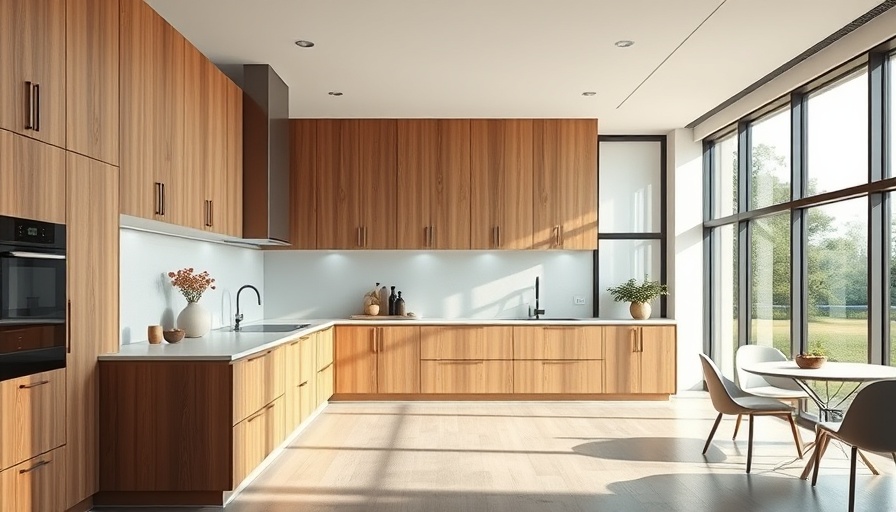 Modern kitchen remodeling near me with wooden cabinets and elegant lighting.