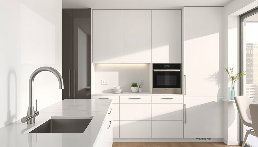 2025 kitchen design trends with sleek, modern elements.