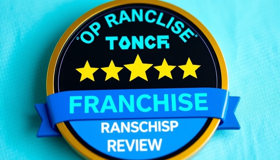 Award badge for top franchises culture satisfaction 2023.