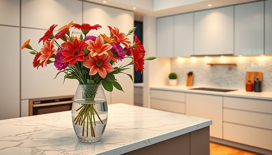 Modern kitchen remodeling near me with elegant marble countertop