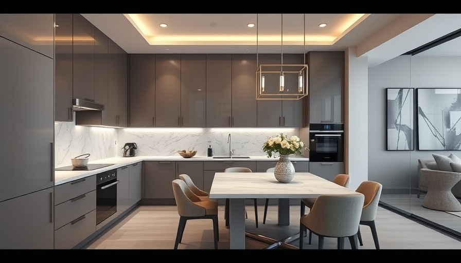 Elegant high-end home remodel kitchen with modern design.
