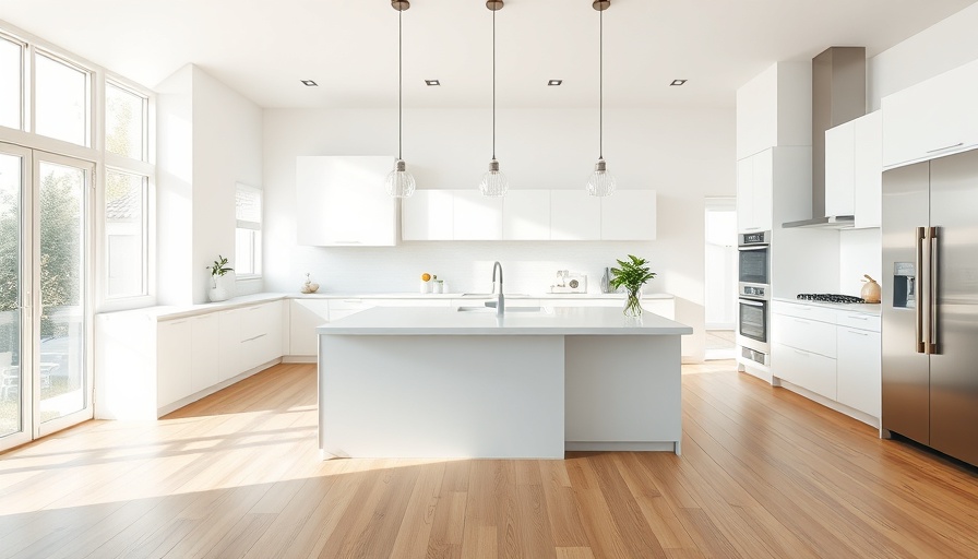 Modern multi-functional kitchen workspace with sleek design.