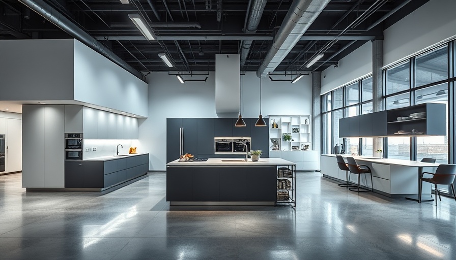 Modern kitchen showroom for kitchen remodeling near me.