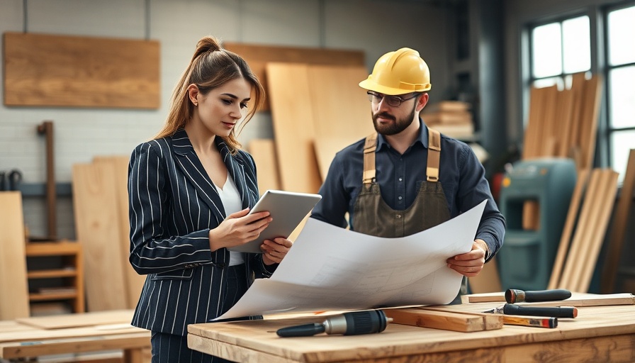 Kitchen remodeling experts planning in Calgary workshop