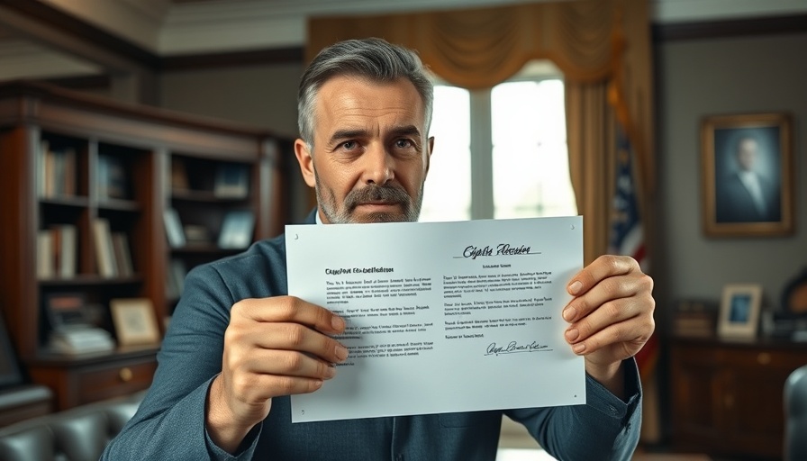 Trump executive order project labor agreements document signing.