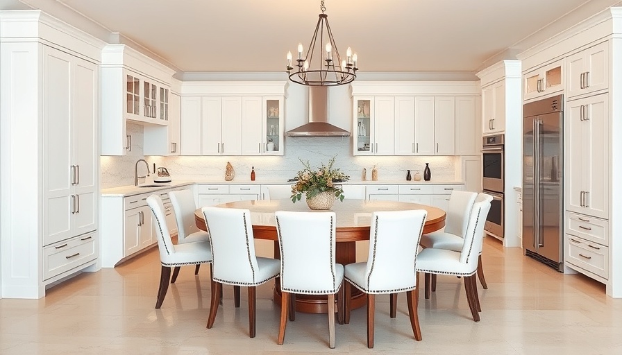 Modern kitchen by a kitchen remodeling contractor with white cabinets.