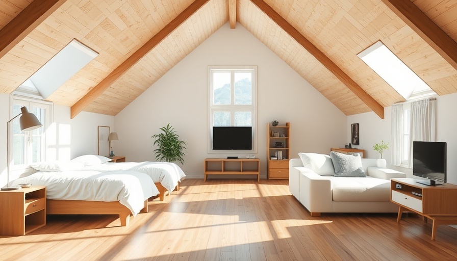 Spacious attic room showcasing remodel permit requirements