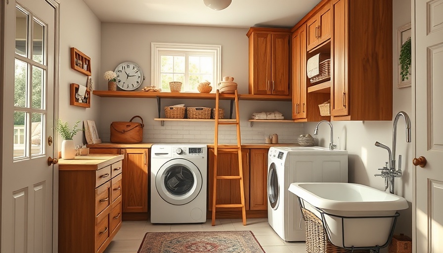 Stylish laundry room setup for Memorial Day Sales 2025