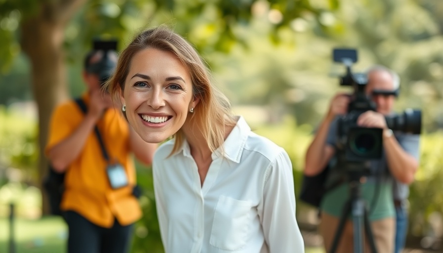 Woman's photoshoot centered around partnership with Living Spaces.
