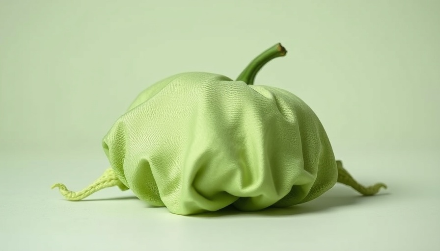 Mesh fruit cover to keep fruit flies away, isolated view.