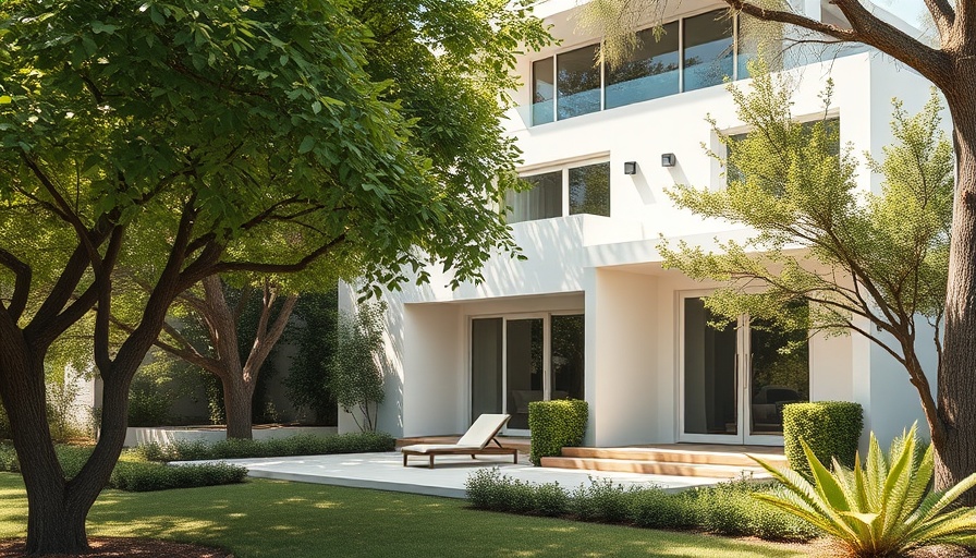 Timeless Design in Frogtown: Modernist house amidst greenery.
