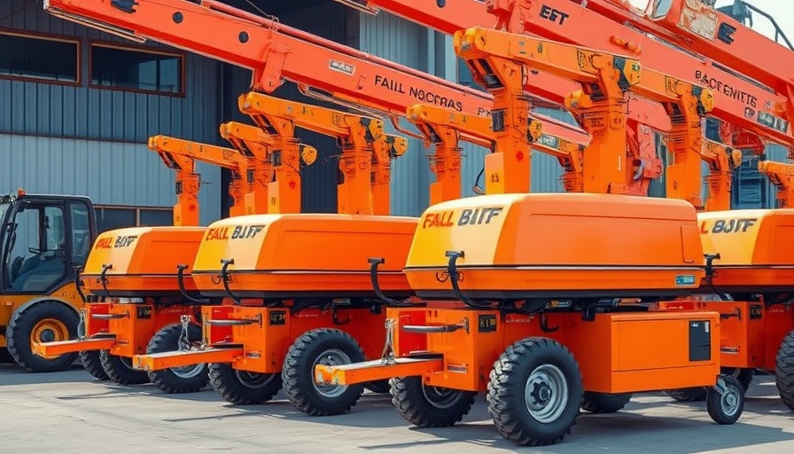 Mobile fall protection rentals in a construction setting.