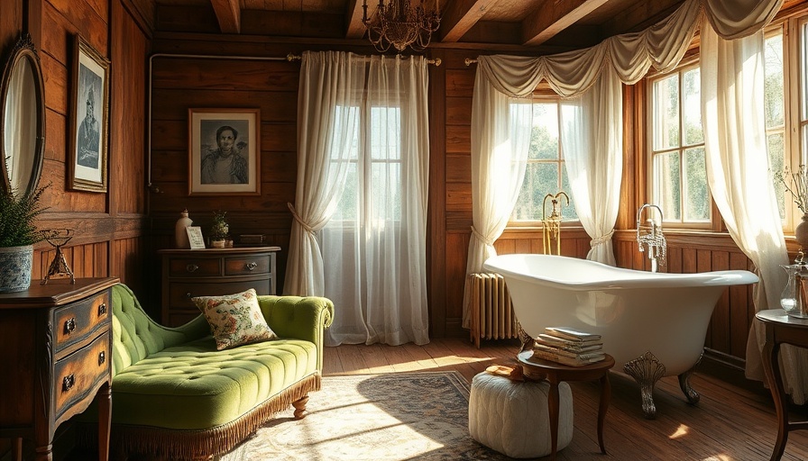 Vintage-style room at Carly Estate Retreat in Oregon with elegant decor.
