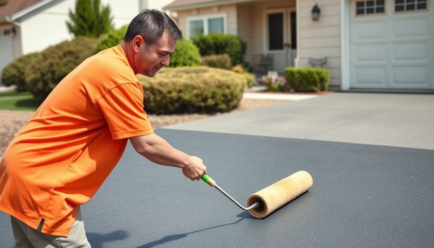 Professional driveway sealing and repair in Toronto in suburban area.