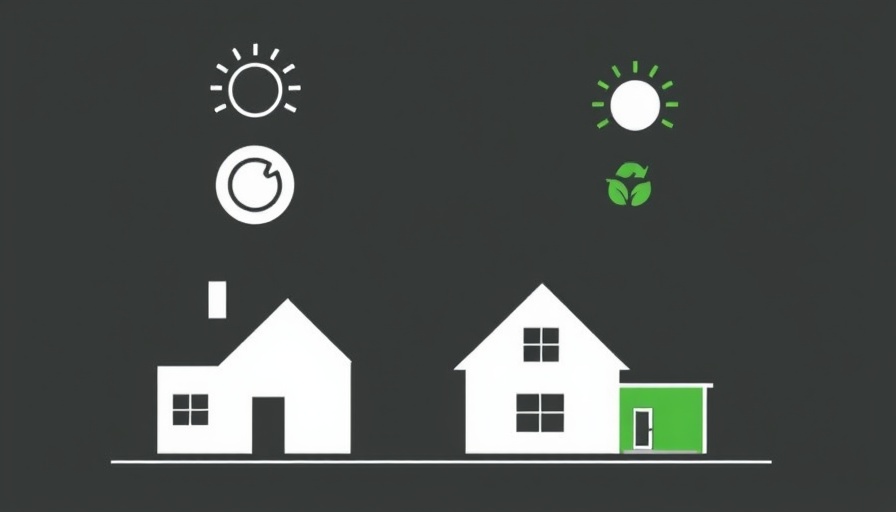 Comparison of conventional and passive building designs for climate action.