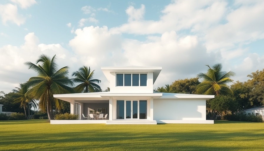 Modern renovation of a beach house with lush lawn