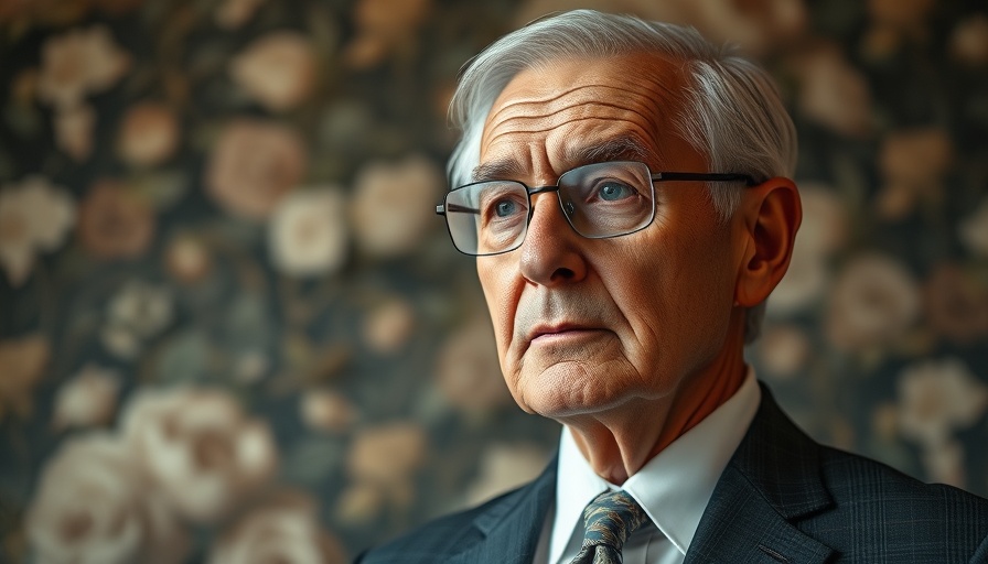 Distinguished man in formal attire with glasses, elegant portrait.