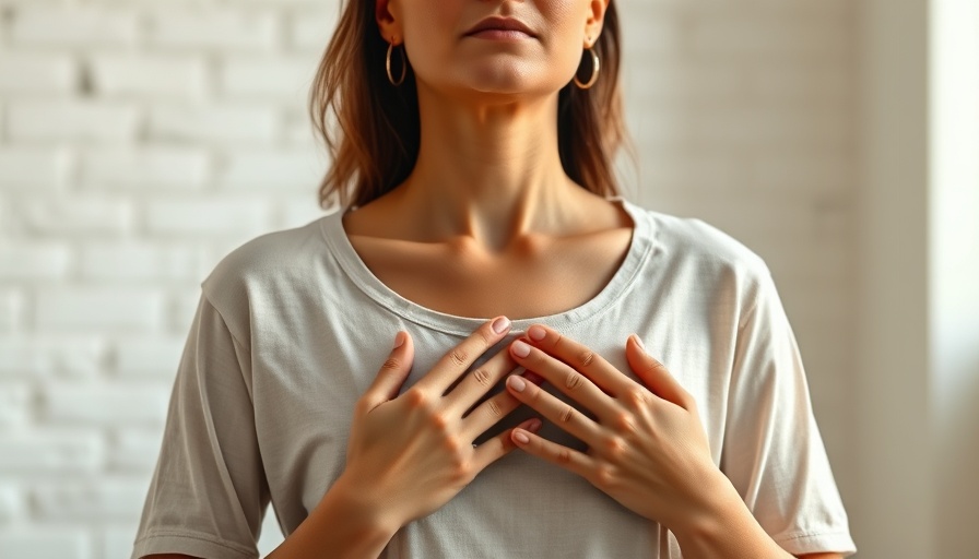 Mindful Breathing Techniques: Woman practicing calm breathing.
