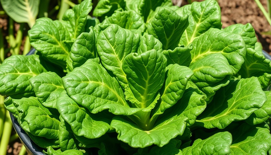 Freshly harvested collard greens in sunlight, growing collard greens.