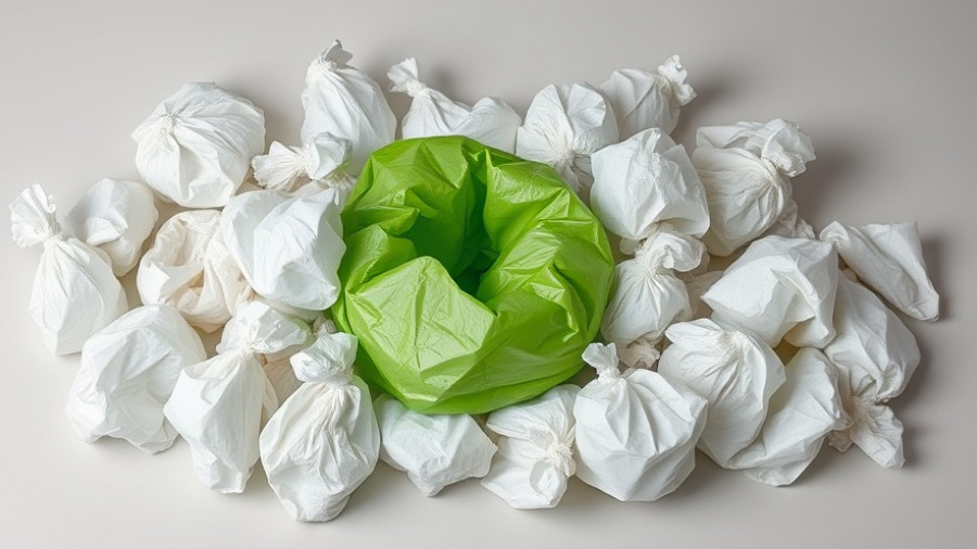 Crumpled plastic bags symbolizing Washington plastic bag ban effectiveness.