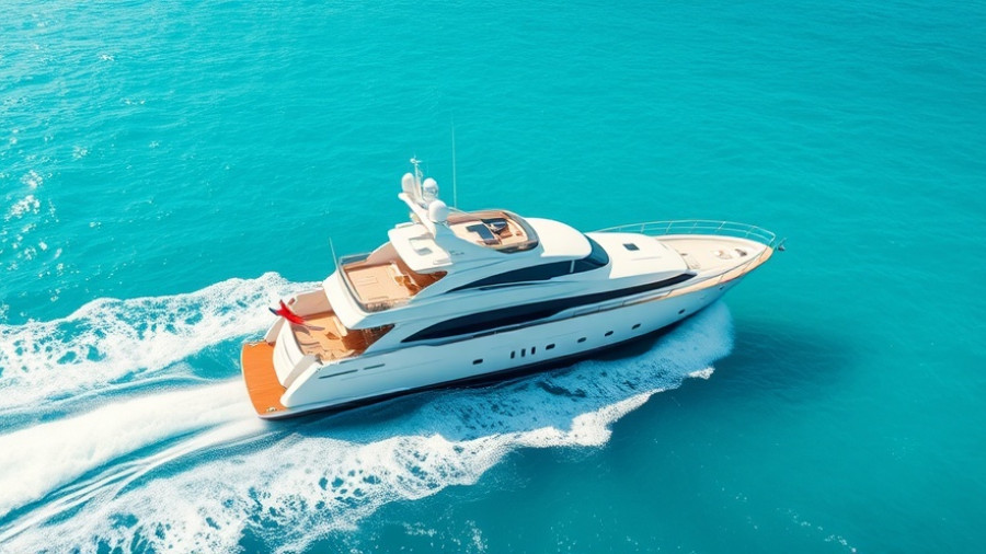 Feadship 189 Superyacht cruising on turquoise waters, luxury vessel.
