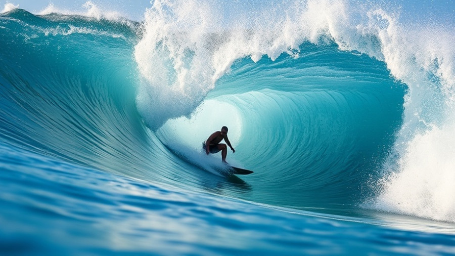 Thrilling Nusantara Waveriders of Indonesia surfing action.