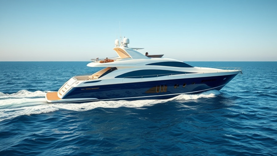 Sabre 92 Pegasus IX yacht on ocean with blue skies, for sale.