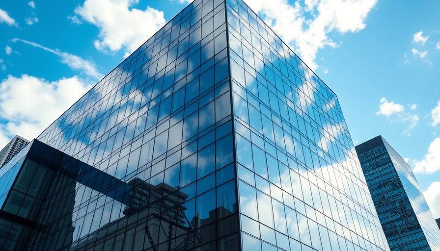 AI localization office headquarters with glass facade