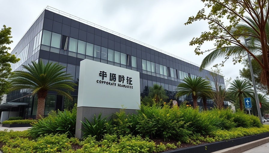 Sanofi corporate building sign amid greenery, healthcare acquisition.