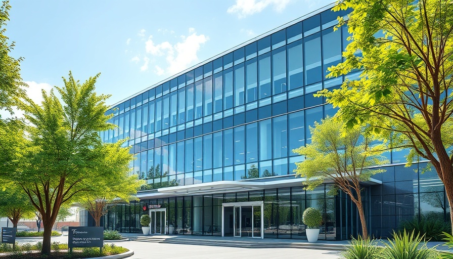 Healthcare merger highlighted by Sanofi corporate headquarters.