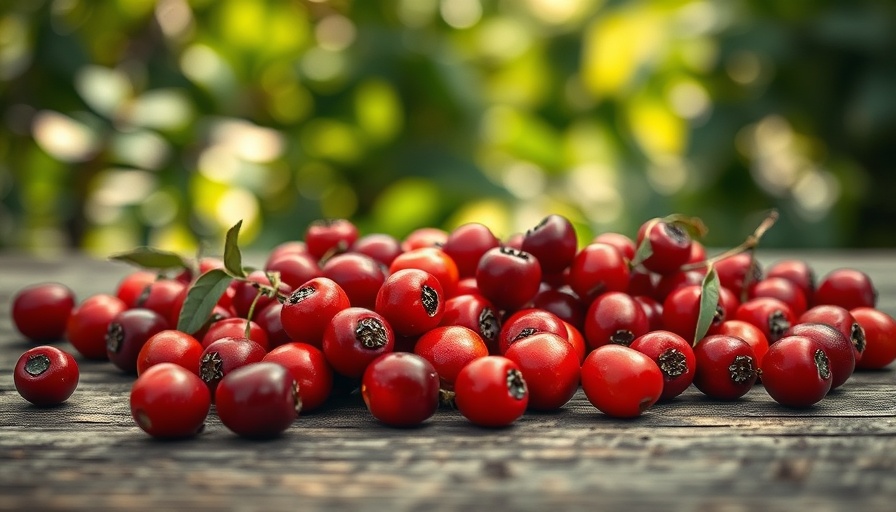 Cranberries and juice on wood for UTIs health benefit.