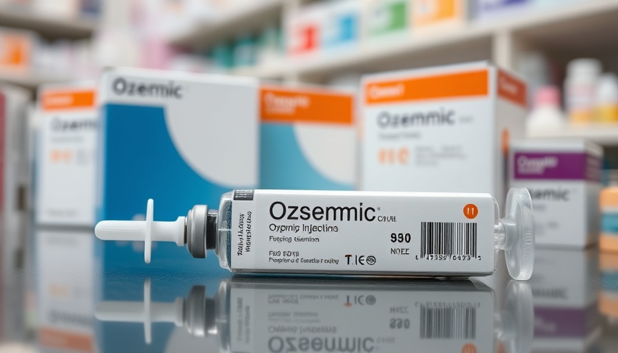 Weight loss drugs packaging including Ozempic and Victoza.